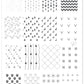 Pretty Paper - Deck the Halls (CjSC-41) Steel Nail Art Stamping Plate 14 x 9 Clear Jelly Stamper 