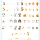cjs-188-woodland-friends-clear-jelly-stamper-steel-nail-art-layered-stamping-plate-creatures