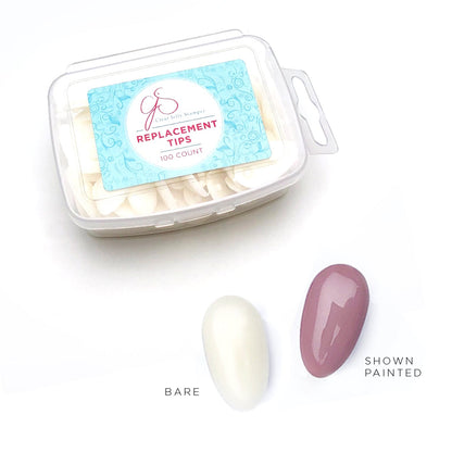 CjS Practice/Demo Tip Replacements Replacements Clear Jelly Stamper Almond D - Natural 