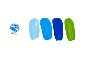 Inspirational Kits - Floral Trio -  Blue 1