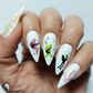 5-6-7-8... (CjS-119) Steel Layered Nail Art Stamping Plate