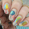 Whimsical Fall (CjS-137) Steel Nail Art Stamping Plate