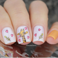Wild - Giraffe (CjS-174) Steel Layered Nail Art Stamping Plate
