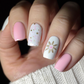 Catching Snowflakes (CjS-180) Steel Layered Nail Art Stamping Plate