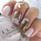 Grunge Series - Textures (CjS-200) Steel Stamping Nail Art Plate 14 x 9 Clear Jelly Stamper 