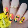 Grunge Series - City (CjS-202) Steel Stamping Nail Art Plate
