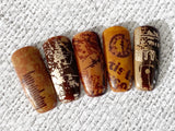 Grunge Series - City (CjS-202) Steel Stamping Nail Art Plate