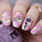 The Nude Series - In the Buff  (CjS-205) Steel Nail Art Layered Stamping Plate