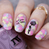 The Nude Series - In the Buff  (CjS-205) Steel Nail Art Stamping Plate