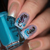 I Melt for Summer (CJS-212) Steel Nail Art Stamping Plate