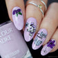 Spring Ballet (CjS-213) Steel Nail Art Layered Stamping Plate