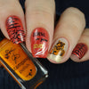 Eye of the Tiger (CjS-214) Steel Nail Art Stamping Plate