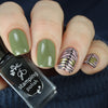 Eye of the Tiger (CjS-214) Steel Nail Art Stamping Plate