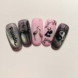 Panda and Friends (CjS-215) Steel Nail Art Stamping Plate