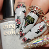 Snake (CjS-217) Steel Nail Art Stamping Plate
