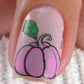 Patterned Pumpkins (CjS-220) Steel Nail Art Layered Stamping Plate