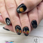 Patterned Pumpkins (CjS-220) Steel Nail Art Layered Stamping Plate