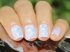 Water Marble (CjS-223) Steel Nail Art Stamping Plate