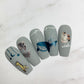 Celestial Zoo (CjS-225) Steel Nail Art Layered Stamping Plate
