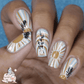 manicure-with-nail-art-boho-arches-sun-beams-and-leafy-branches