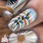 single-manicure-nail-art-boho-arches-and-a-leafy-branch-nail-art
