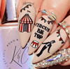 Under The Big Top (CjS-233) Steel Nail Art Stamping Plate