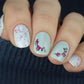 Twirly Swirly French (CjS-234) Steel Nail Art Layered Stamping Plate