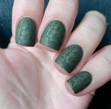 Feeling Vine (CjS-235) Steel Nail Art Stamping Plate