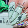 Field of Flowers (CjS-237) Steel Nail Art Stamping Plate