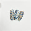 Funky Floral (CjS-241) Steel Nail Art Stamping Plate