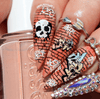 Graffiti (CjS-244) Steel Nail Art Stamping Plate