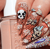 Graffiti (CjS-244) Steel Nail Art Stamping Plate