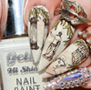 The Statue (CjS-250) Steel Nail Art Stamping Plate