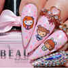 Kawaii (CjS-254) Steel Nail Art Stamping Plate