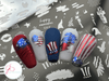 Fourth of July (CjS-255) Steel Nail Art Stamping Plate