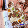 Harvest Bouquet (CjS-267) Steel Nail Art Stamping Plate