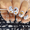 Fall in the Forest (CjS-272) Steel Nail Art Stamping Plate