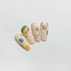 Denim Patchwork (CjS-273) Steel Nail Art Stamping Plate