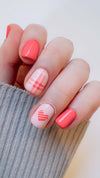 Build Your Own Plaid (CjS-276) Steel Nail Art Stamping Plate