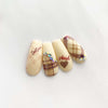 Build Your Own Plaid (CjS-276) Steel Nail Art Stamping Plate