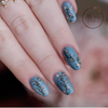 Sketched Garden (CjS-82) Steel Nail Art Stamping Plate