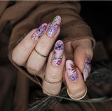 Sketched Garden (CjS-82) Steel Nail Art Stamping Plate