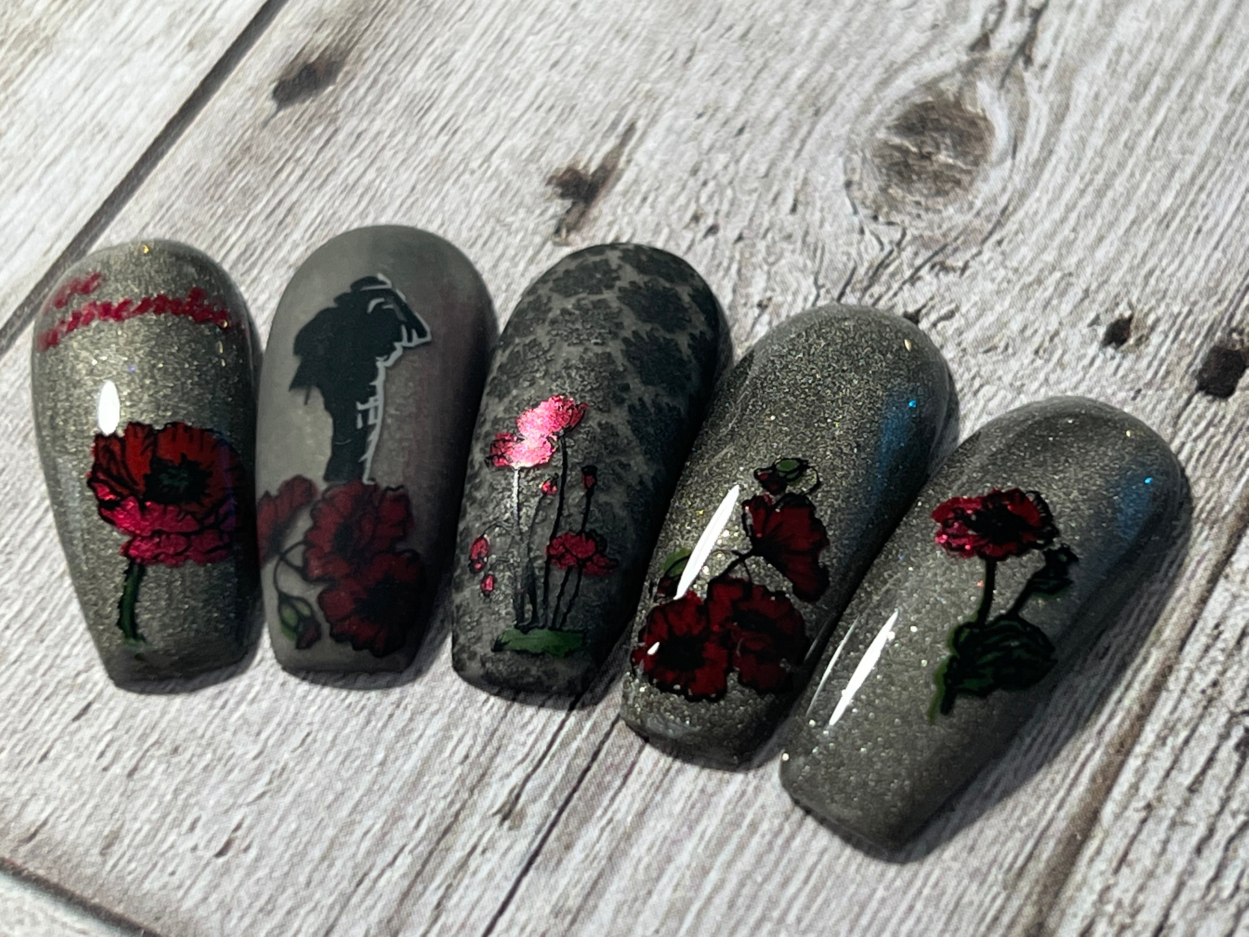 We Remember (CjSH-72) Steel Nail Art Stamping Plate
