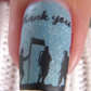 We Remember (CjSH-72) Steel Nail Art Stamping Plate