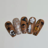 Boho Halloween (CjSH-74) Steel Nail Art Stamping Plate