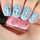 Fuzzy Easter (CjSH-76) Steel Nail Art Stamping Plate