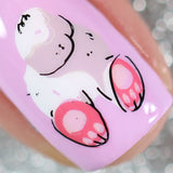 Fuzzy Easter (CjSH-76) Steel Nail Art Stamping Plate