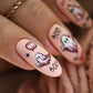 The Ghost (CjS-H-78) Etched Nail Art Stamping Plate