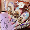 Silly Bunny (CjSH-87) Steel Nail Art Stamping Plate