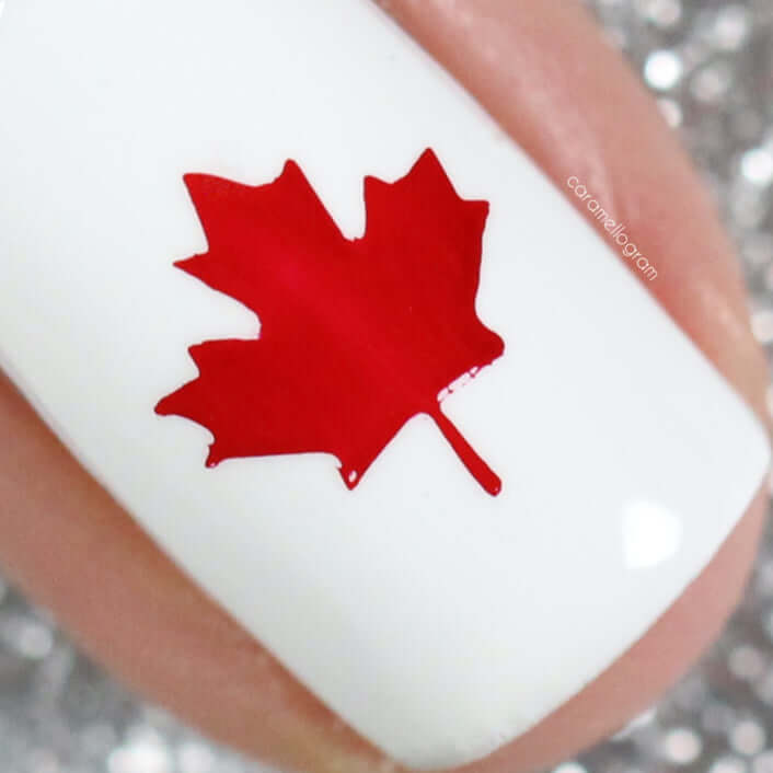single-nail-showing-nail-art-design-of-a-candian-maple-leaf